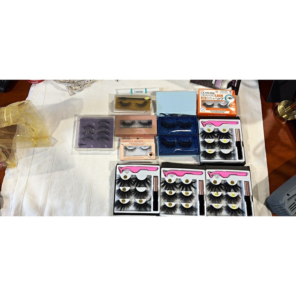 Ardell Naked Lashes 422 False Eyelashes Black Long Full Volume + Glue 0.11oz